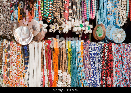 Magasin d'artisanat dans la région de Puerta Maya, l'île de Cozumel, Quintana Roo, Mexique, Amérique du Nord Banque D'Images