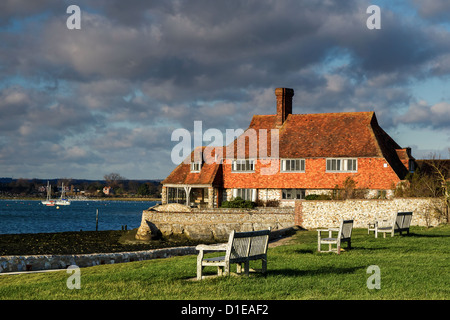 Maison sur la côte à Bosham près de Chichester Banque D'Images