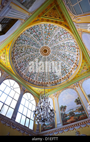 Les appartements de la Reine mère dans le Harem du Palais de Topkapi, Istanbul, Turquie Banque D'Images