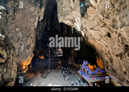 Grottes de Batu. Kuala Lumpur. La Malaisie Banque D'Images