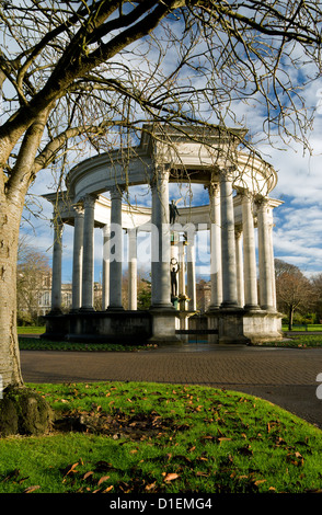 Wales national war memorial alexandra gardens cathays park Cardiff Wales UK Banque D'Images