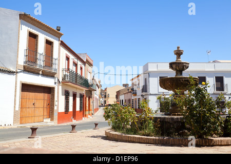 Ancienne petite ville espagnole de Niebla (Huelva) Banque D'Images