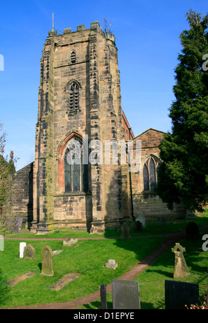 Eglise paroissiale St Chads Lichfield Staffordshire England UK Banque D'Images