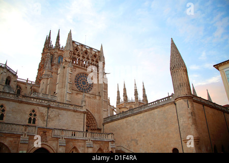 Cathédrale de Burgos, Castille, Espagne Banque D'Images
