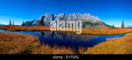 Hochkoenig et lac de montagne, l'état de Salzbourg, Autriche Banque D'Images