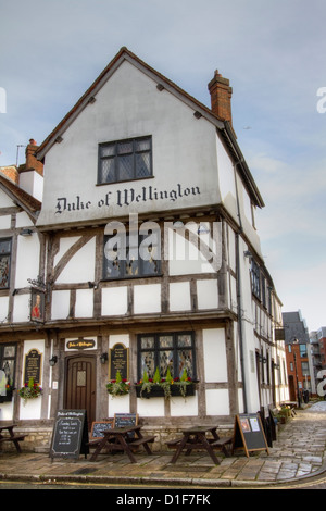 Duc de Wellington Public House, Southampton, Hampshire, England UK Banque D'Images