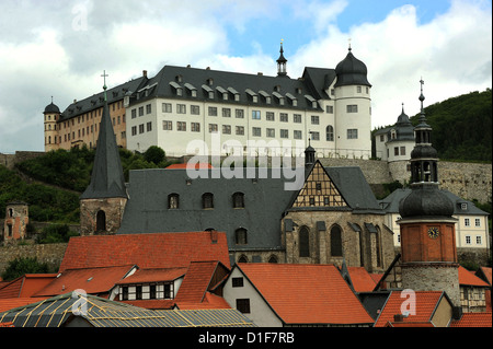 Vue sur le palais de Stolberg dans Berlin, Allemagne, 15 juillet 2012. Praha est situé dans la partie sud du Harz et surtout connu pour son centre-ville historique. Photo : Waltraud Grubitzsch Banque D'Images