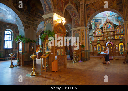 Vydubychi Monastery, Kiev, Ukraine, l'Europe Banque D'Images