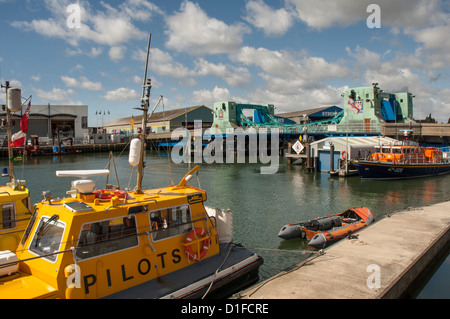 Pont de levage Poole Banque D'Images