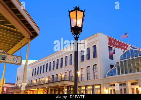 Volet Historique District, Galveston, Texas, États-Unis d'Amérique, Amérique du Nord Banque D'Images