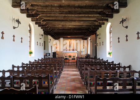 Mission Espada, San Antonio, Texas, États-Unis d'Amérique, Amérique du Nord Banque D'Images