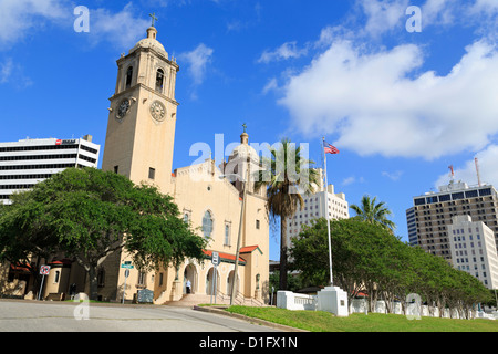 Cathédrale, Corpus Christi, Texas, États-Unis d'Amérique, Amérique du Nord Banque D'Images