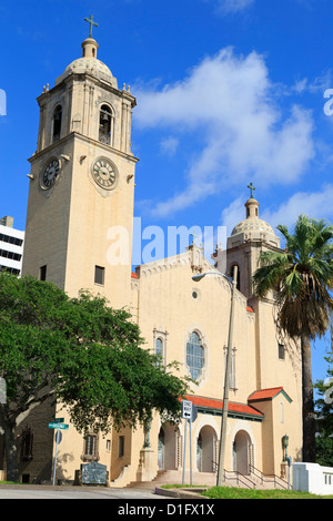 Cathédrale, Corpus Christi, Texas, États-Unis d'Amérique, Amérique du Nord Banque D'Images