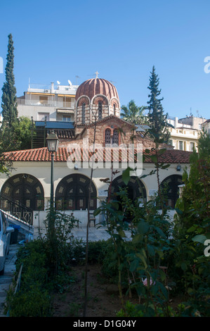 De l'Église Ayia Aikaterini, Plaka, Athens, Greece Banque D'Images