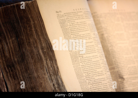 Vieille Bible, Paris, France, Europe Banque D'Images