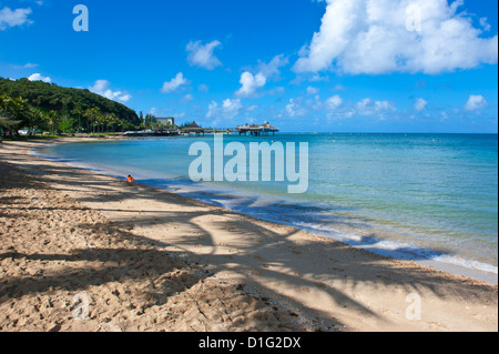 Plage de Nouméa, Nouvelle Calédonie, la Mélanésie, l'Afrique Banque D'Images