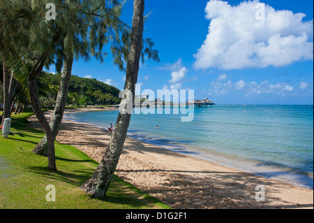 Plage de Nouméa, Nouvelle Calédonie, Mélanésie, Pacifique Sud, du Pacifique Banque D'Images