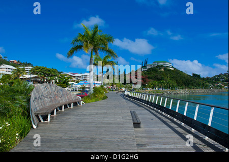 Front de mer de Nouméa, Nouvelle Calédonie, Mélanésie, Pacifique Sud, du Pacifique Banque D'Images