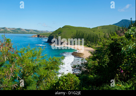 La baie des Tortues, sur la côte ouest de la Grande Terre, en Nouvelle-Calédonie, en Mélanésie, le Pacifique Sud, du Pacifique Banque D'Images