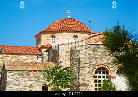 Panaghia Ekatontapiliani, une église byzantine, Hora (Chora) Parikia, Paros, Cyclades, îles grecques, Grèce, Europe Banque D'Images