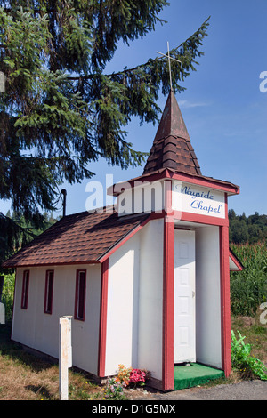 Dans l'église de la chapelle Wayside Sultan, Washington Banque D'Images