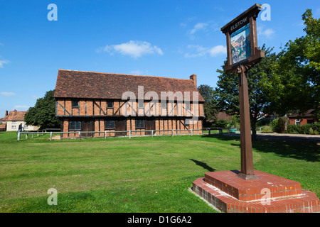 Le 15ème siècle Sans objet Hall, Elstow, Bedfordshire, Angleterre, Royaume-Uni, Europe Banque D'Images