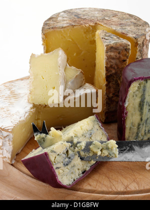 Tunworth et Stilton Cheese Banque D'Images