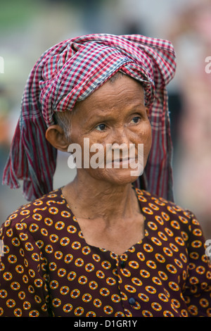 Les femmes khmères au Cambodge à Phnom Penh Banque D'Images