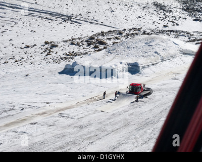 Protection - Glacier Stubaier Gletscher, Tyrol, Autriche Banque D'Images