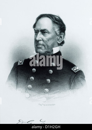 L'amiral David Glasgow Farragut (1801-1870), Portrait Banque D'Images