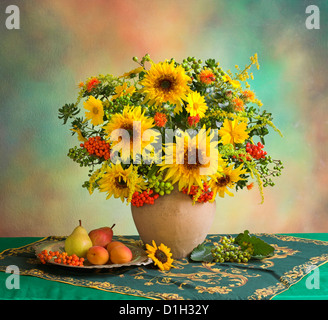 Bouquet de tournesols Banque D'Images