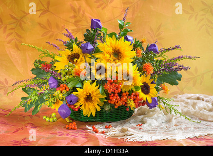 Bouquet de fleurs Banque D'Images