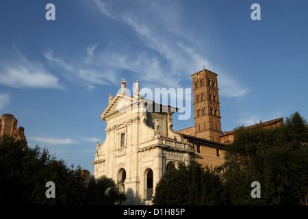 Santa Francesca Romana à Rome, Italie Banque D'Images