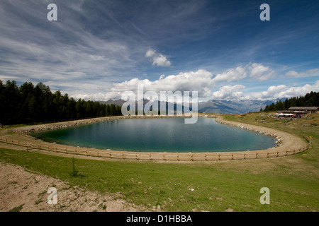 Vallée d'Aoste - Pila Banque D'Images