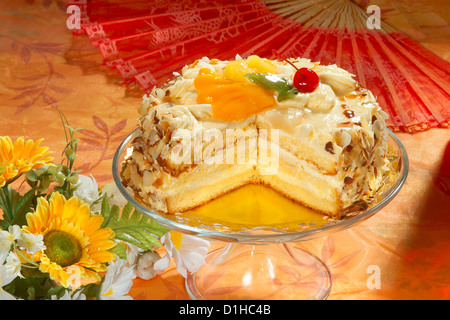 Gâteau de noix Banque D'Images