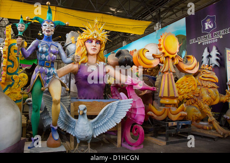 Mardi Gras World Banque D'Images