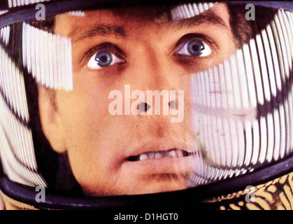 2001 - Odyssee Im Weltraum 2001 : Space Odyssey Keir Dullea astronaute David Bowman (Keir Dullea) *** légende locale *** 1968 -- Banque D'Images