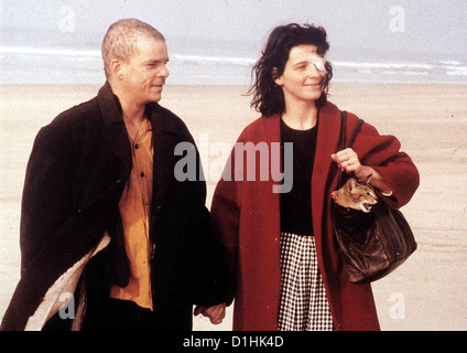 Die Liebenden Von Pont-Neuf Amants du Pont-Neuf, Les Denis Lavant, Juliette Binoche Auf der Pont-Neuf, der Bruecke aeltesten Banque D'Images