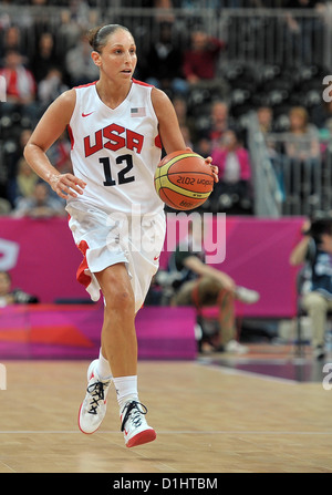 USA's Diana Taurasi (USA). USA Vs TUR Womens Basket-ball Banque D'Images