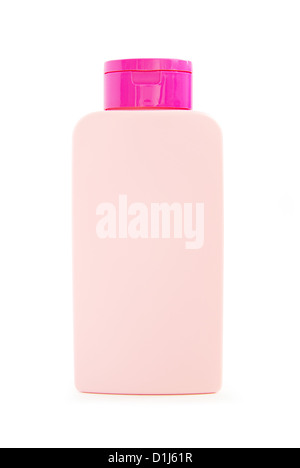 Emballage les bouteilles vides isolated on white Banque D'Images