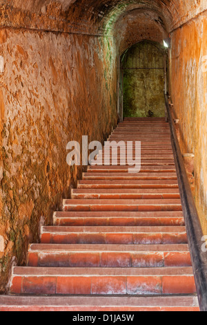 Fort Castillo San Felipe del Morro, Site Historique National de San Juan, un parc national dans la région de Old San Juan, Puerto Rico Banque D'Images