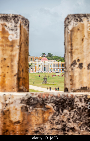 Fort Castillo San Felipe del Morro, Site Historique National de San Juan, un parc national dans la région de Old San Juan, Puerto Rico Banque D'Images