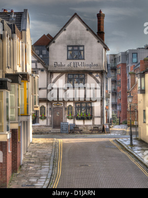 Duc de Wellington Public House, Southampton Banque D'Images