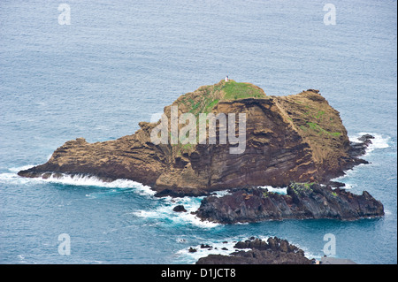 Porto Moniz - une communauté sur l'extrémité nord-ouest de l'île de Madère dans l'océan Atlantique. Banque D'Images