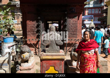 Festival de Rue 2012 à Bhaktapur, Népal Banque D'Images