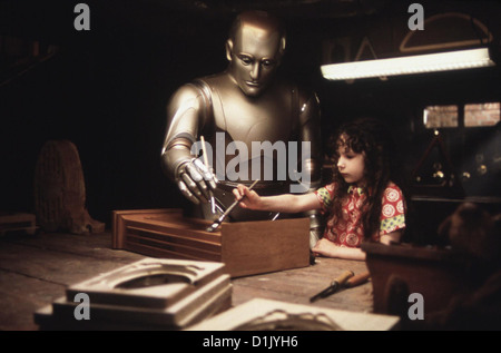 Der 200-Jahre-Mann Bicentennial Man Robin Williams, Hallie Kate Eisenberg *** *** Local Caption/Touchstone 1999 Colombie-Britannique Banque D'Images