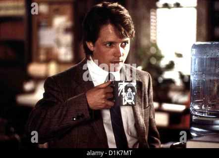 Grellen Die Lichter Der Grosstadt Bright Lights, Big City Michael J. Fox Der Moechtegern-Autor Jamie Conway (Michael J. Fox) Banque D'Images