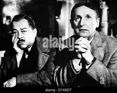 Den Seinen gibt's der herr Deo Gratias Francis Blanche, Bourvil Georges (Bourvil,r) guter ist aber (, verarmt. Das ist Banque D'Images