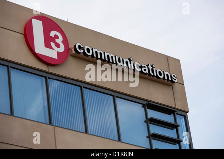 Un immeuble de bureaux occupé par traitant de la défense de L3 Communications. Banque D'Images