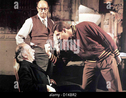 Sein Grosser Auftritt Entrer rire Mr.Marlowe (Jose Ferrer,l), le brochet (Richard Deakon), David (Reni Santoni) *** Les Banque D'Images